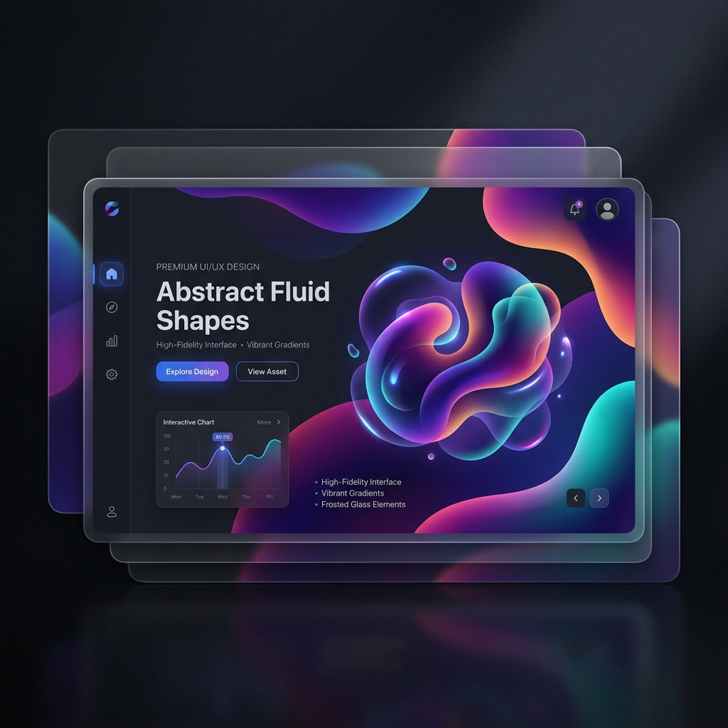 Amapiano Audio UI wave components and node clusters